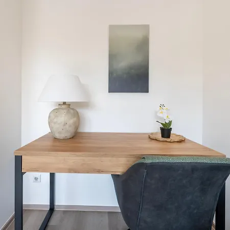 Apartament Tannenbusch Loft 4 Gaeste Designerbad Balkon Waschtrockner