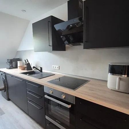 Apartament Tannenbusch Loft 4 Gaeste Designerbad Balkon Waschtrockner *